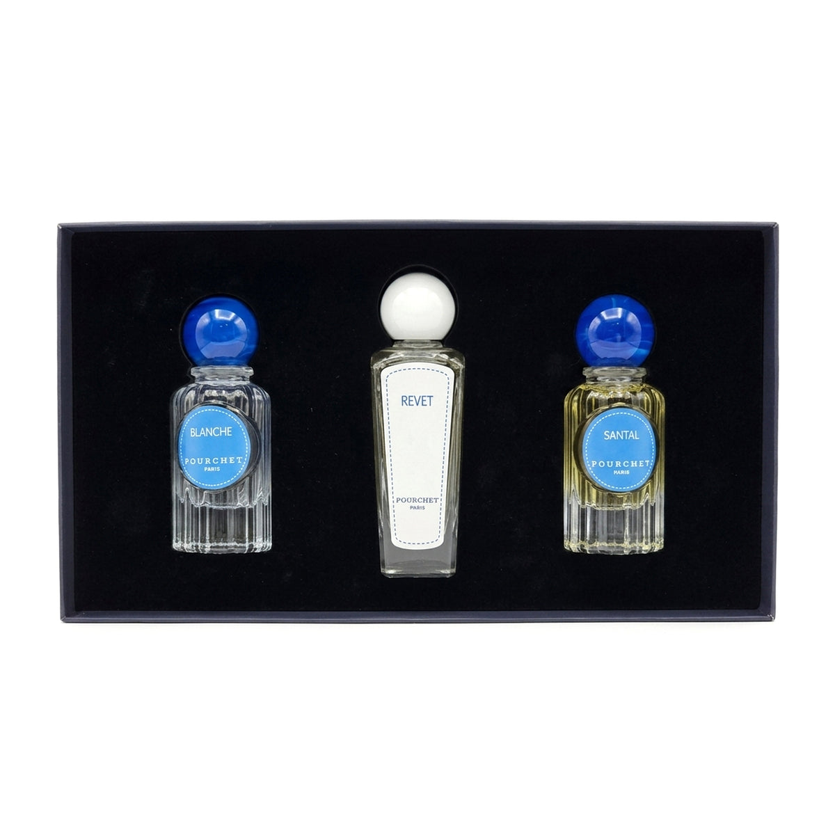 Pourchet Paris Dark Blue 3Pcs Set