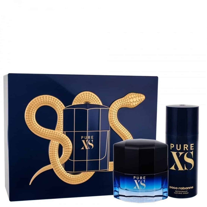 Pure Xs 2Pcs Set for Men by Paco Rabanne - Eau de Toilette Spray, 50ml