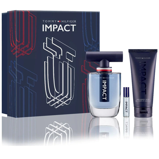 Tommy Hilfiger Tommy Impact 3Pc Set for Men - Eau de Toilette Spray 100ml