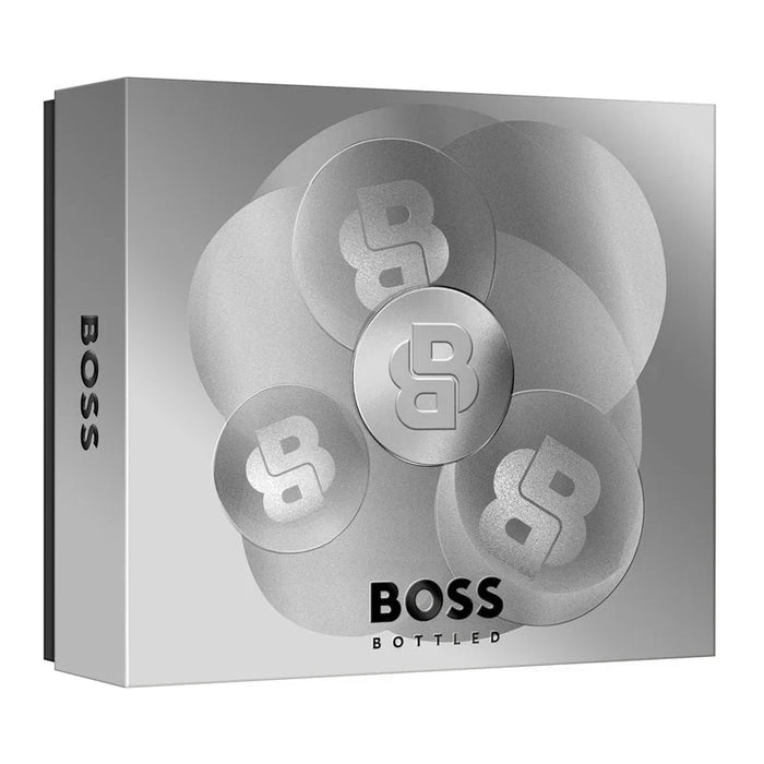 Hugo Boss Bottled +Sg+Deo Spray Set for Men Eau de Toilette Spray - 100ml