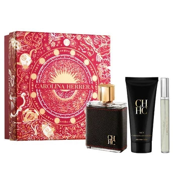 Carolina Herrera Ch Men 3Pcs Set Eau de Toilette Spray - 100ml