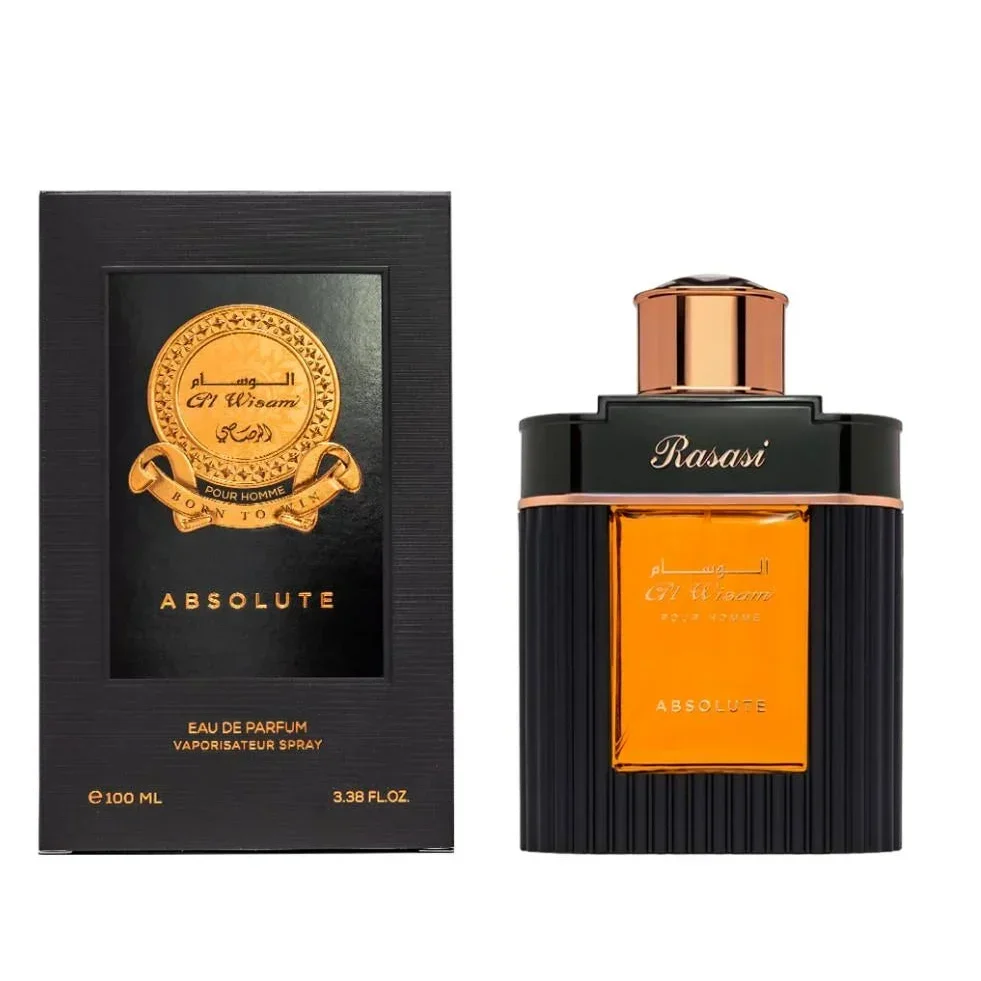 Al Wisam Absolute for Men by Rasasi - Eau de Parfum Spray, 100ml