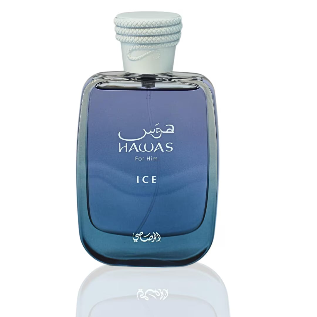 Hawas Ice for Men by Rasasi - Eau de Parfum Spray, 100ml