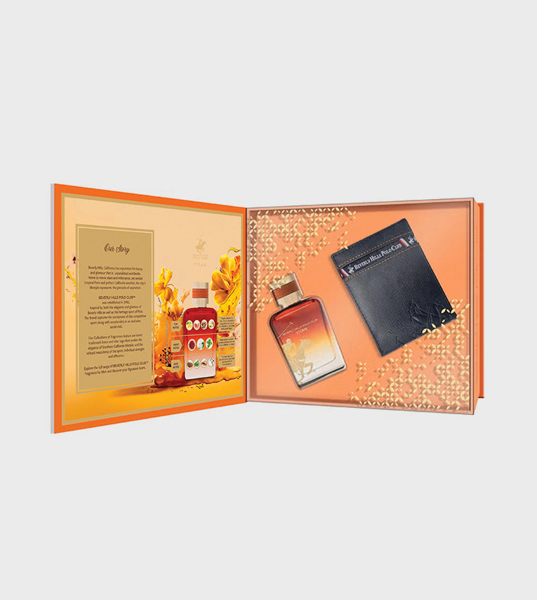 BHPC Gift Collection Titan +Wallet Eau de Parfum Spray (100ml) by Beverly Hills Perfumes