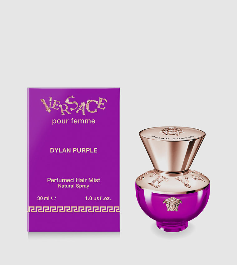 Dylan Purple Hair Mist for Women by Versace, 30ml