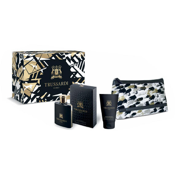 Trussardi Uomo 3Pcs Set for Men - Eau de Toilette Spray 100ml