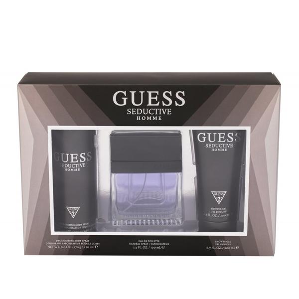 Guess Seductive Homme 3Pcs Bag Set - Eau de Toilette Spray 100ml