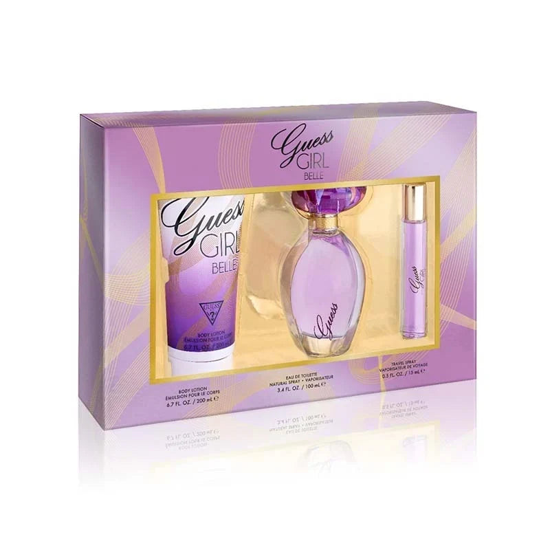 Guess Girl Belle 3Pcs Set Eau de Toilette Spray - 100ml