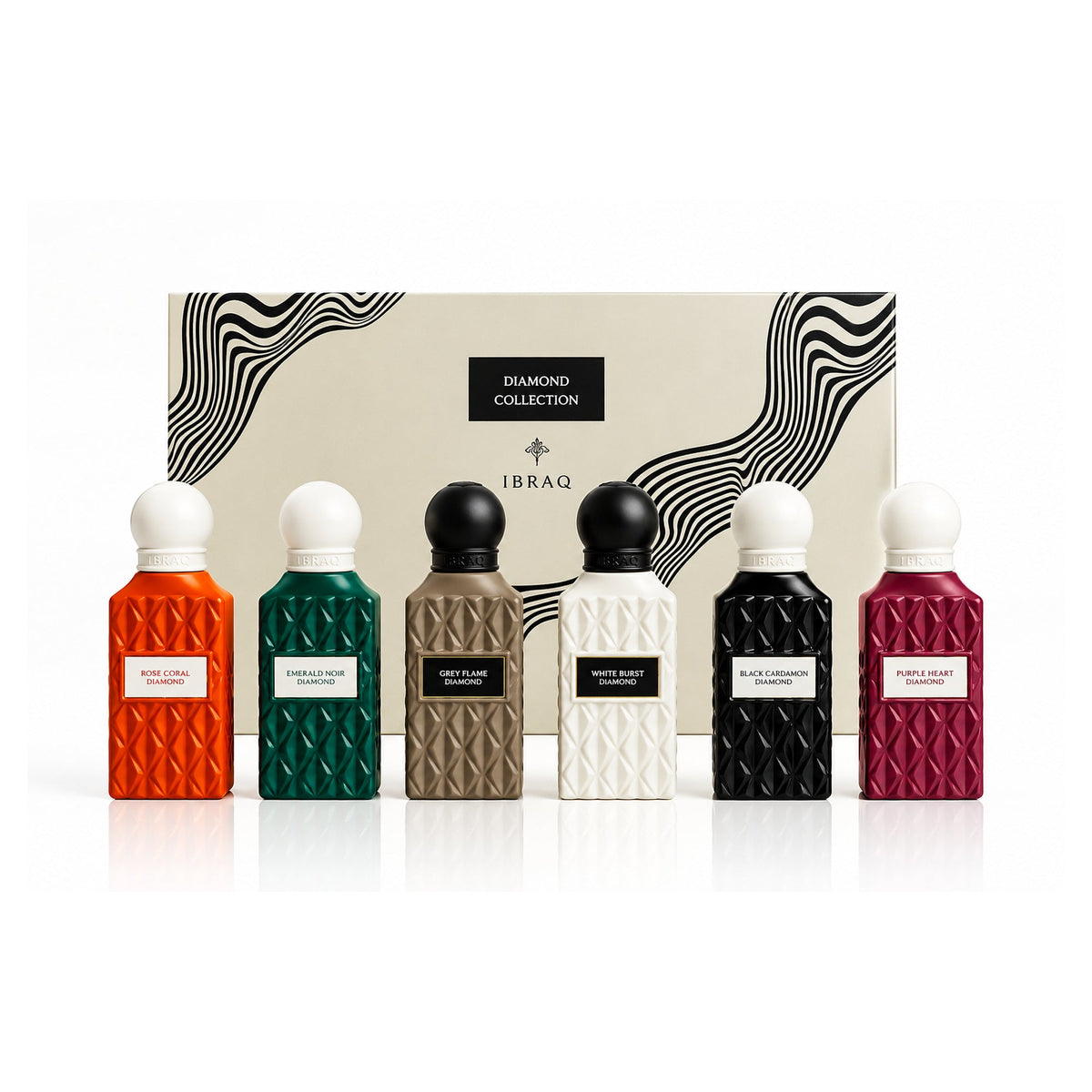Mini Diamond Collection *6Pc set Eau de Parfum Spray (10ml) by Ibraq