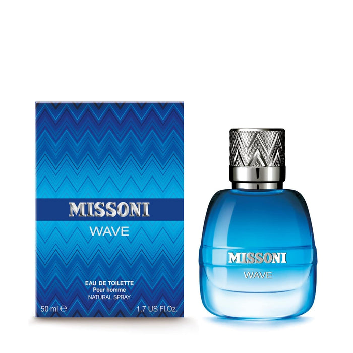 Missoni Wave for Men Eau de Toilette Spray - 50ml