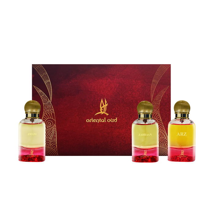 Amani Gift Collection 3* Set by Oriental Oud - Eau de Parfum Spray, 50ml
