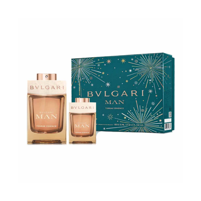 Man Terrae Essence + Set Eau de Parfum Spray (100ml) by Bvlgari