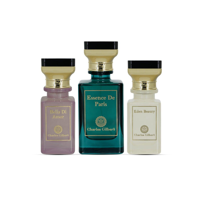 Essence De Paris 3Pcs Set Eau de Parfum Spray (100ml) by Charles Gilbert