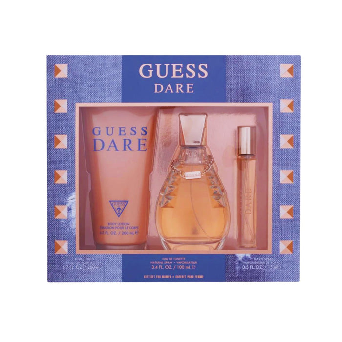 Dare 3 Pcs Set for Women by Guess - Eau de Toilette Spray, 100ml