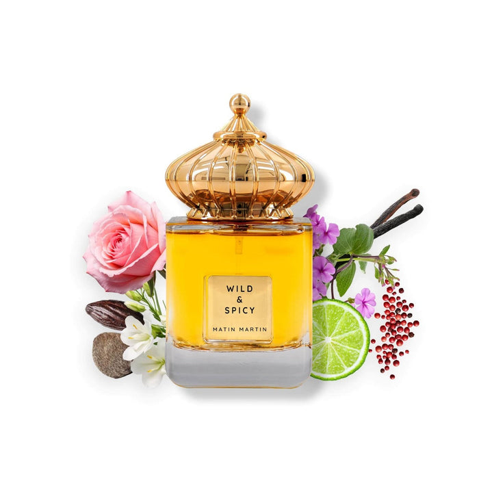 Matin Martin Wild & Spicy Men Eau de Parfum Spray, 100ml