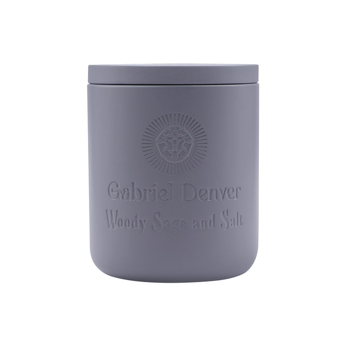 Gabriel Denver Woody Sage And Salt Scented Candle 200GM