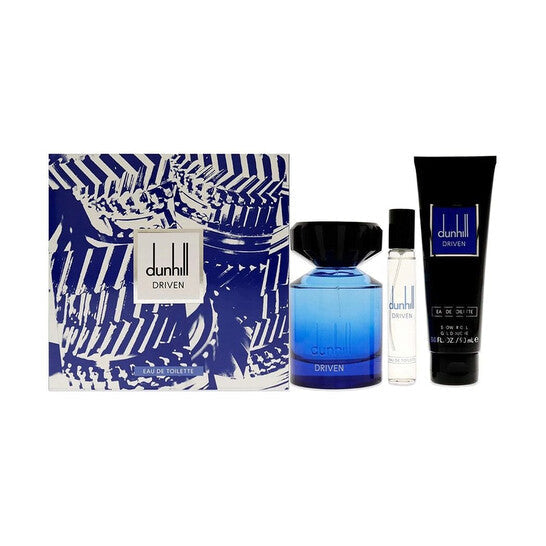 Driven Blue +Sg + Mini Set Eau de Toilette Spray (100ml) by Dunhill