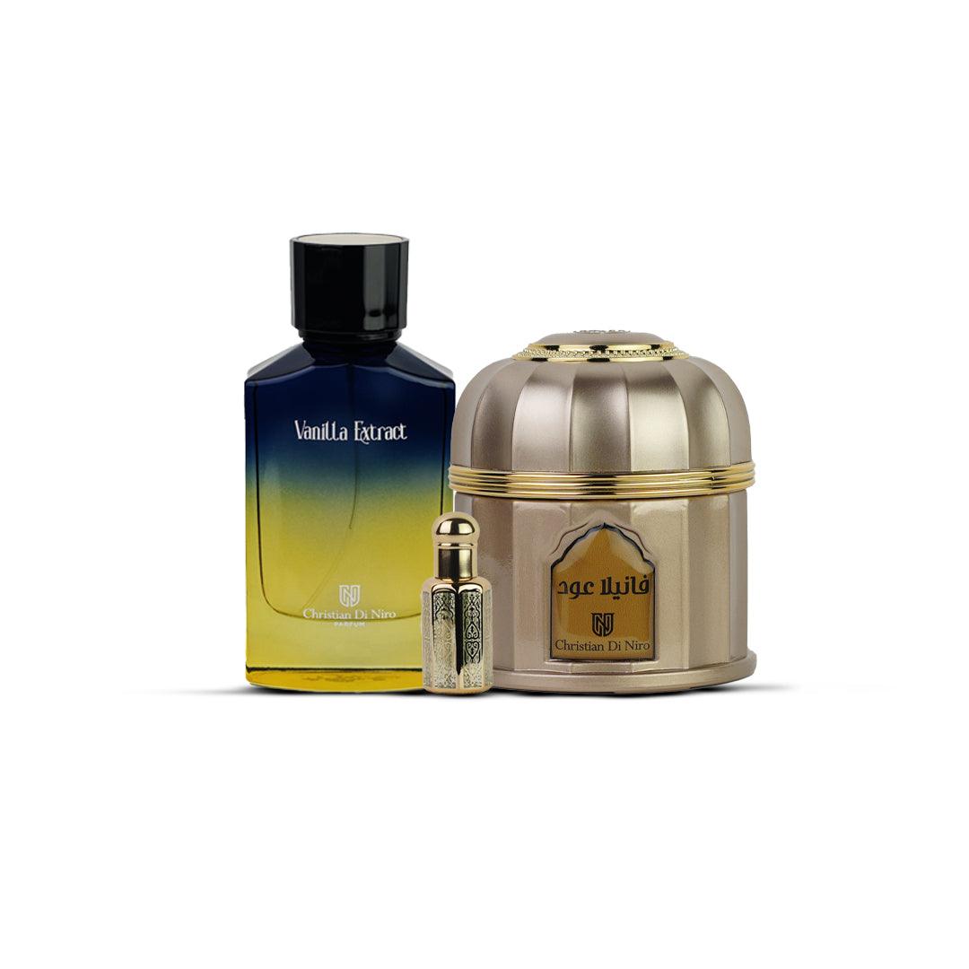 Christian Di Niro Vanila Extract 3Pcs Set Eau de Parfum Spray