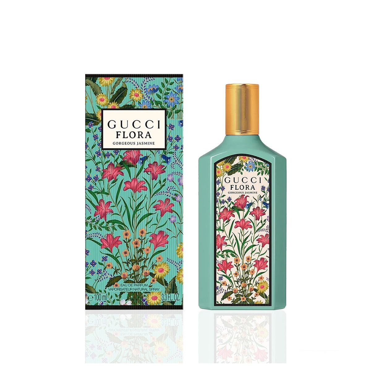 Gucci Ladies Flora Gorgeous Jasmine Gift Set Fragrances Eau de Parfum Spray