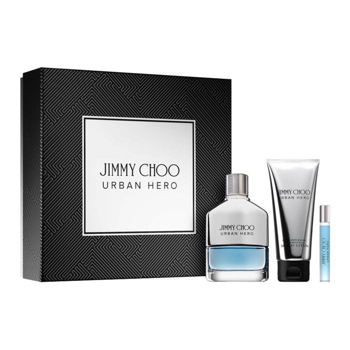 Jimmy Choo Urban Hero 3Pcs Set Eau de Parfum Spray - 100ml