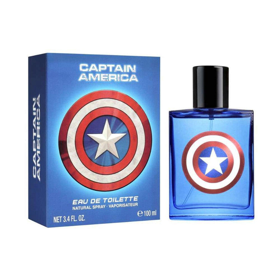 Captain America Eau de Toilette Spray (100ml) by Air-Val