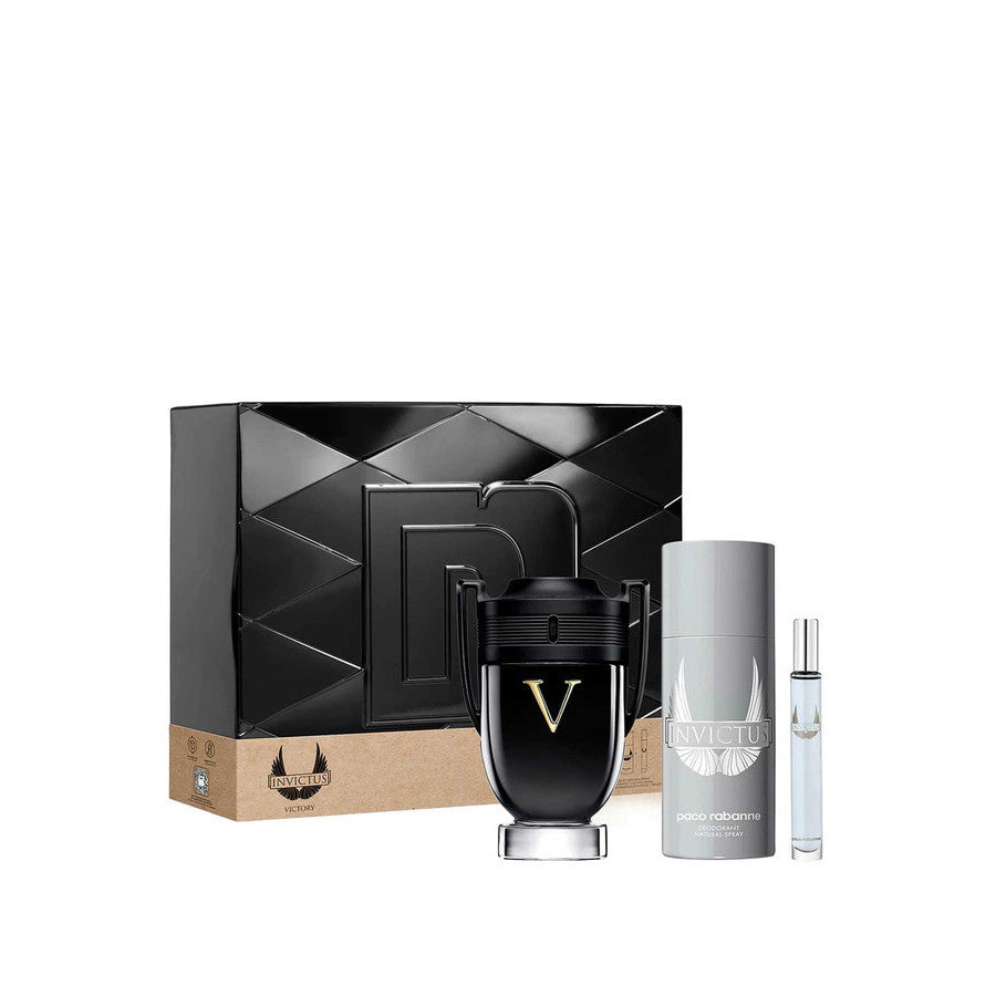 Paco Rabanne Invictus Victory Extreme 3Pcs Set - Eau de Parfum Spray 100ml