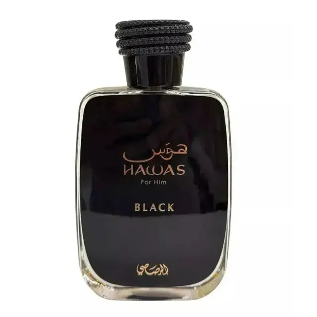Hawas Black by Rasasi - Eau de Parfum Spray, 100ml