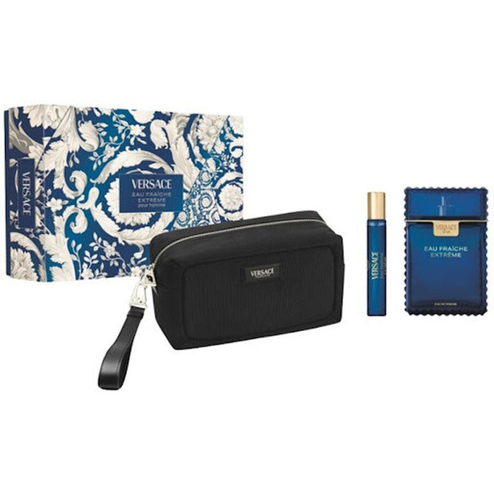 Versace Eau Fraiche Extreme 2Pc Bag Set for Men Eau de Parfum Spray, 100ml